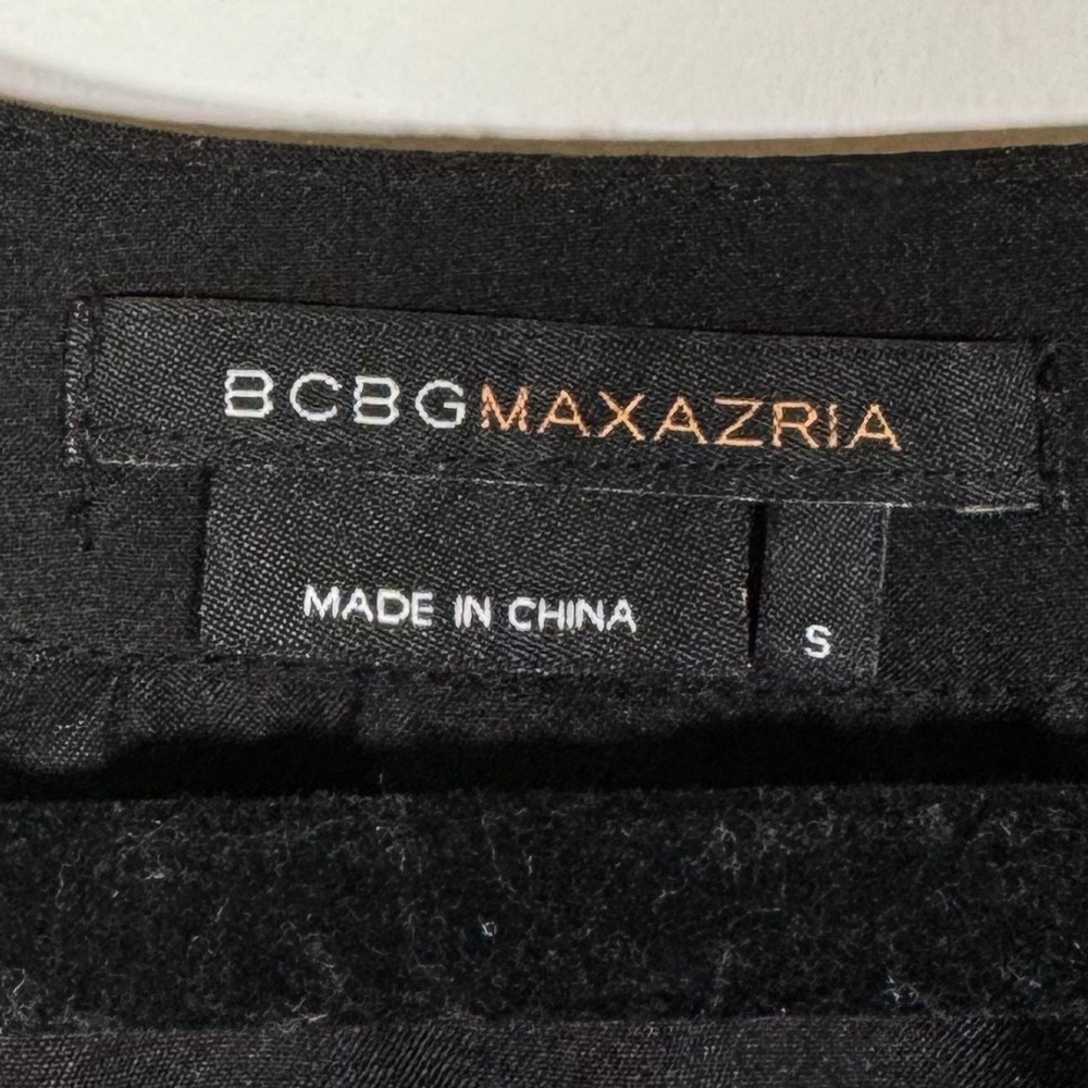 BCBGMaxAzria Mock Neck Halter Dress - Picture 3 of 5